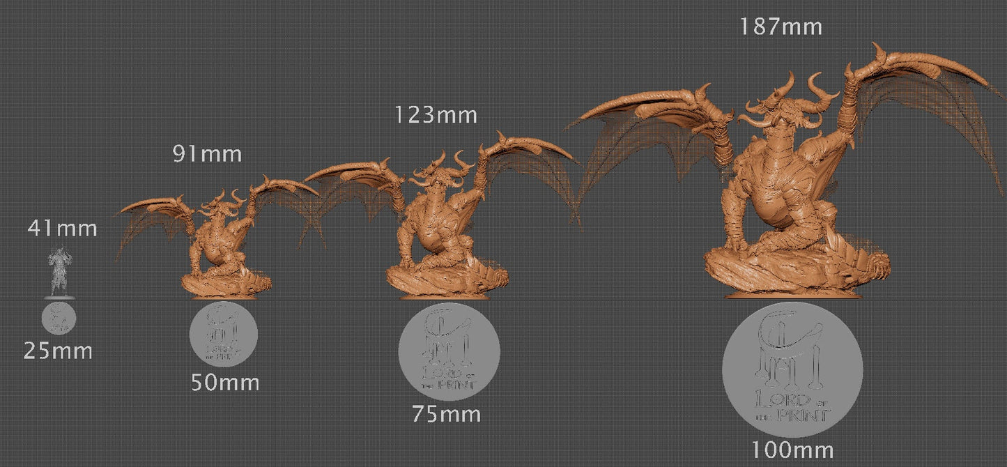 Elder Cloud Dragon, The Heaven Dragon | Aussie 3D Printed Miniatures and Terrain