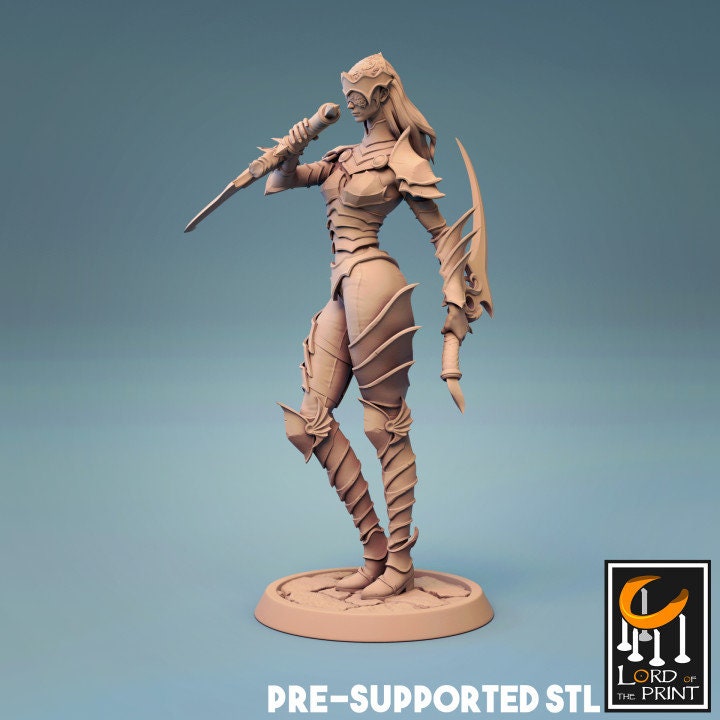 Death Cultists, Lord of the Print | Dungeons and Dragons | Pathfinder | Table Top RPG | 3D Printed Model