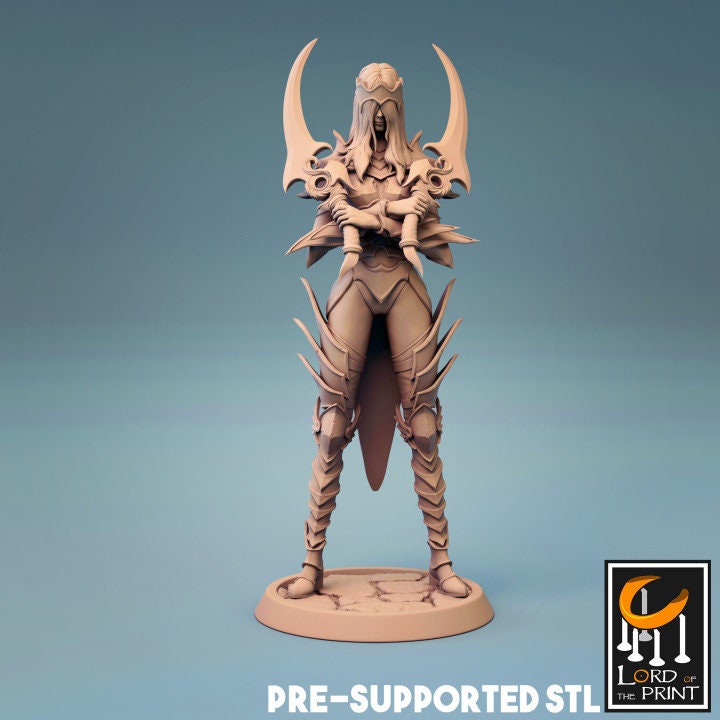 Death Cultists, Lord of the Print | Dungeons and Dragons | Pathfinder | Table Top RPG | 3D Printed Model