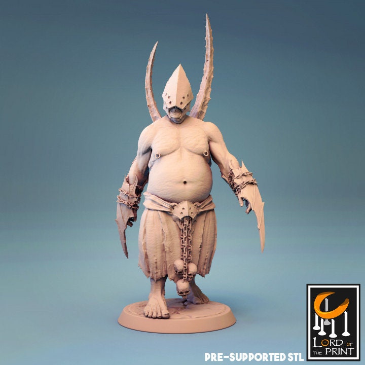 Pestilence Cult, Lord of the Print | Dungeons and Dragons | Pathfinder | Table Top RPG | 3D Printed Model