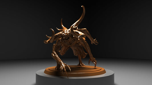Tormentor Clan, Lord of the Print | Dungeons and Dragons | Pathfinder | Table Top RPG | 3D Printed Model