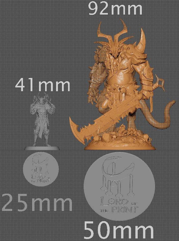Rustscreamer, Plague of the Rouswarm, Lord of the Print| Dungeons and Dragons | Pathfinder | Table Top RPG | 3D Printed Model
