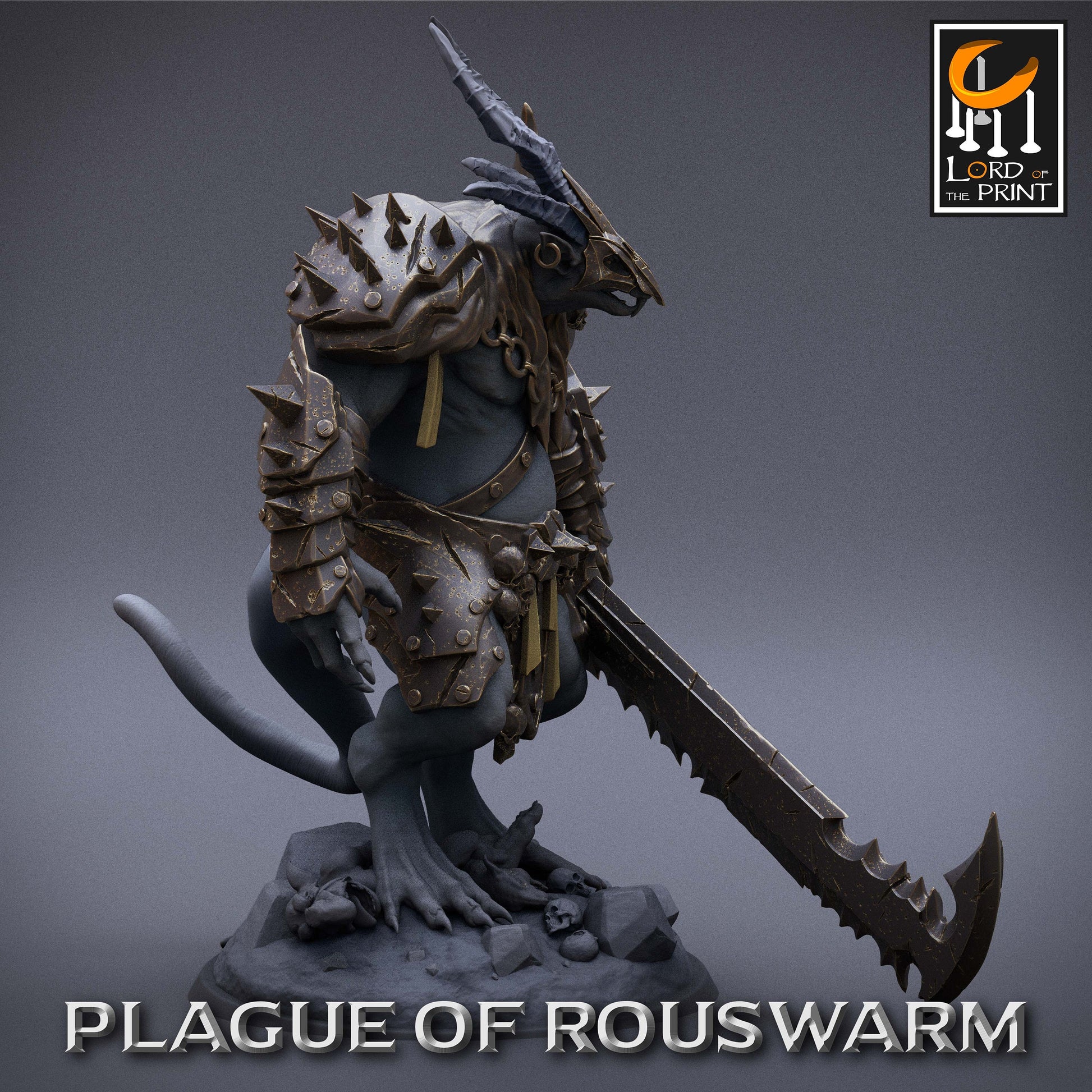 Rustscreamer, Plague of the Rouswarm, Lord of the Print| Dungeons and Dragons | Pathfinder | Table Top RPG | 3D Printed Model