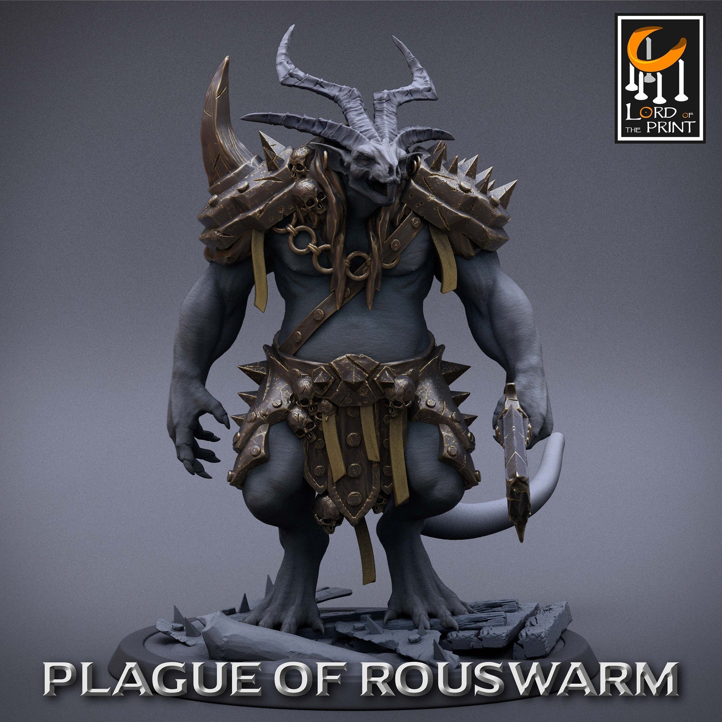 Heavy Soldiers, Plague of the Rouswarm, Lord of the Print| Dungeons and Dragons | Pathfinder | Table Top RPG | 3D Printed Model