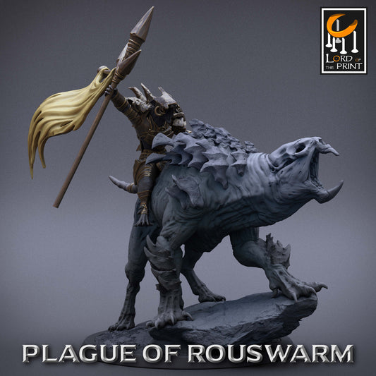 Plague Riders Squad 1, Plague of the Rouswarm, Lord of the Print | Dungeons and Dragons | Pathfinder | Table Top RPG | 3D Printed Model