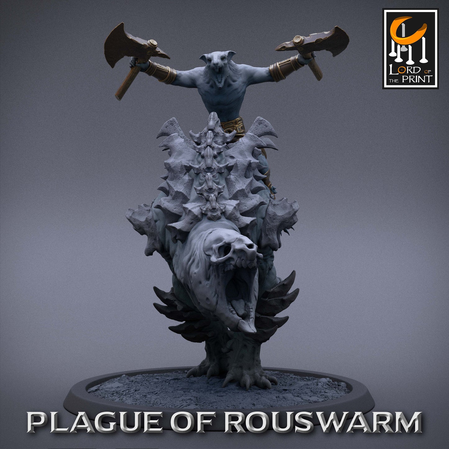 Plague Riders Squad 1, Plague of the Rouswarm, Lord of the Print | Dungeons and Dragons | Pathfinder | Table Top RPG | 3D Printed Model