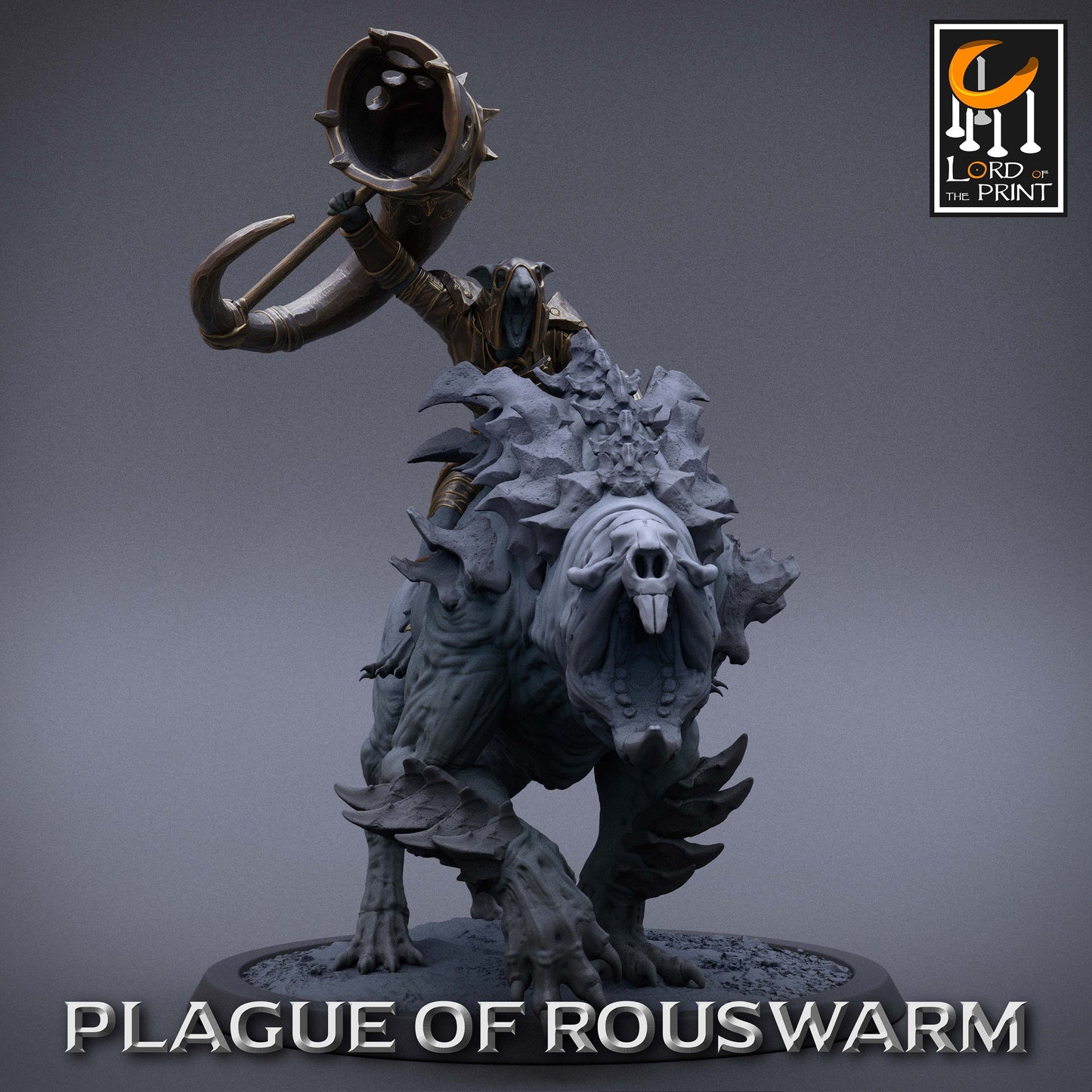 Plague Riders Squad 2, Plague of the Rouswarm, Lord of the Print | Dungeons and Dragons | Pathfinder | Table Top RPG | 3D Printed Model