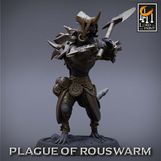 Rouswarm Warriors, Plague of the Rouswarm, Lord of the Print | Dungeons and Dragons | Pathfinder | Table Top RPG | 3D Printed Model