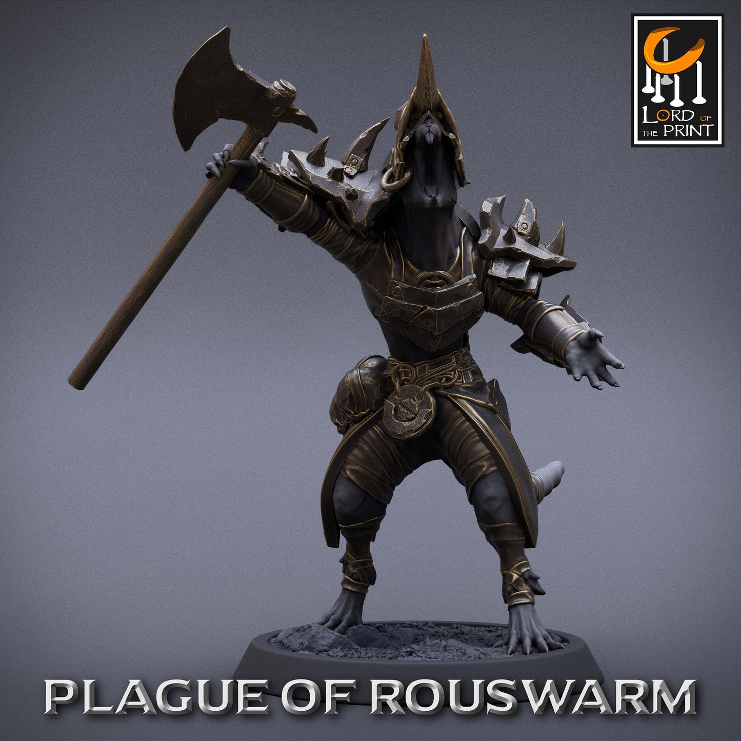 Rouswarm Warriors, Plague of the Rouswarm, Lord of the Print | Dungeons and Dragons | Pathfinder | Table Top RPG | 3D Printed Model