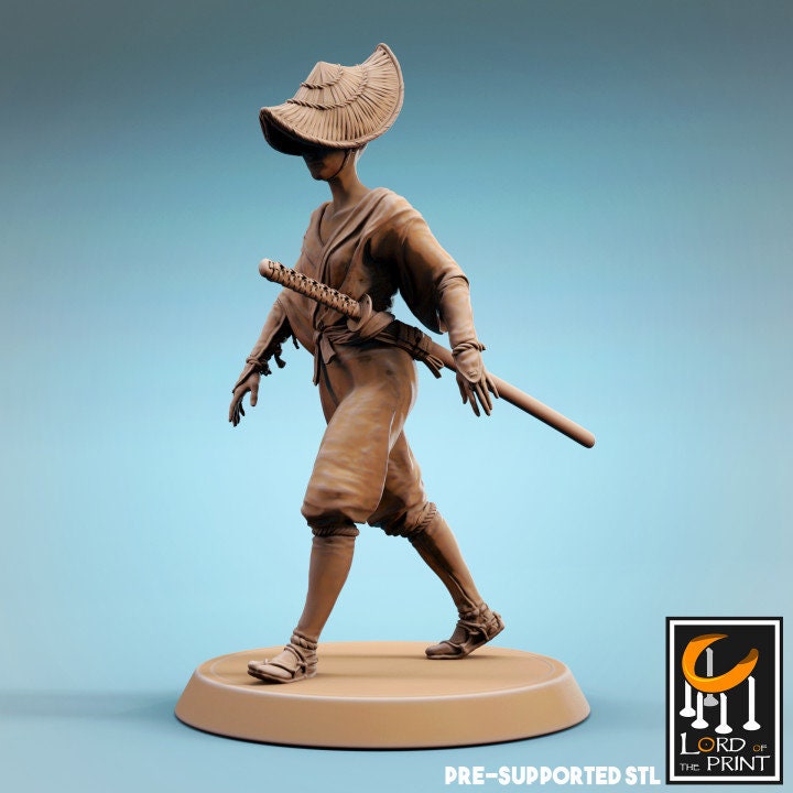 Arquebusiers, Forest Gods, Samurai, Lord of the Print | Dungeons and Dragons | Pathfinder | Table Top RPG | 3D Printed Model