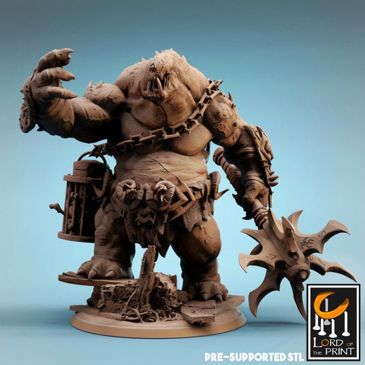 Infernum Cyclops, Lord of the Print | Dungeons and Dragons | Pathfinder | Table Top RPG | 3D Printed Model