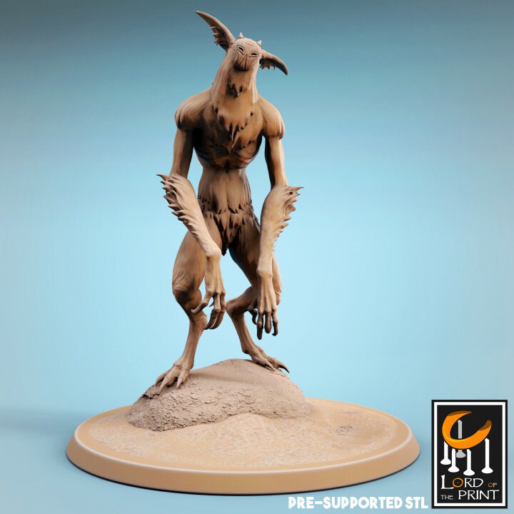 Howler, Lord of the Print | Dungeons and Dragons | Pathfinder | Table Top RPG | 3D Printed Model