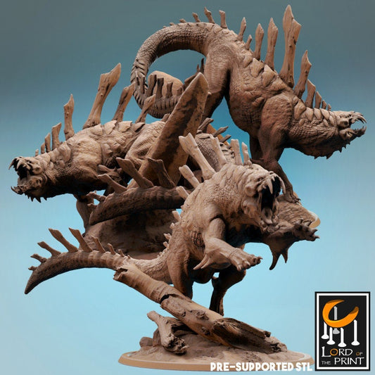 Marauder Demons, Lord of the Print | Dungeons and Dragons | Pathfinder | Table Top RPG | 3D Printed Model