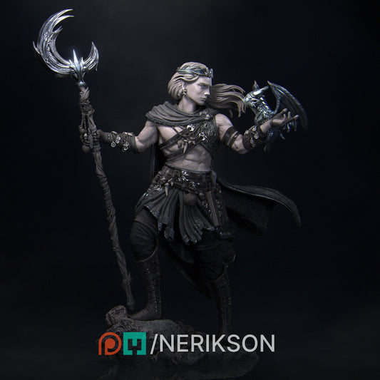 Orion the Druid, Powerful NPC, Ernest Nemirovsky | Dungeons and Dragons | Pathfinder | Table Top RPG | 3D Printed Model
