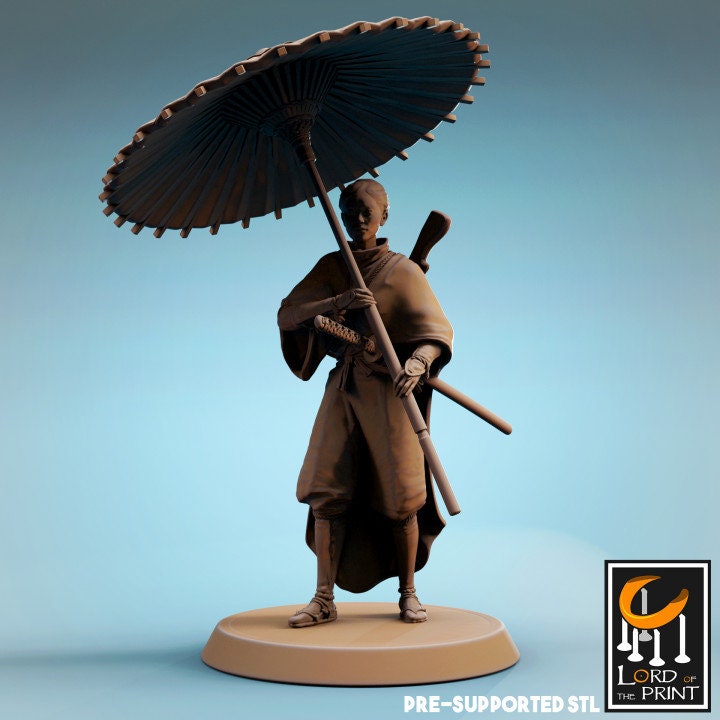 Arquebusiers, Forest Gods, Samurai, Lord of the Print | Dungeons and Dragons | Pathfinder | Table Top RPG | 3D Printed Model