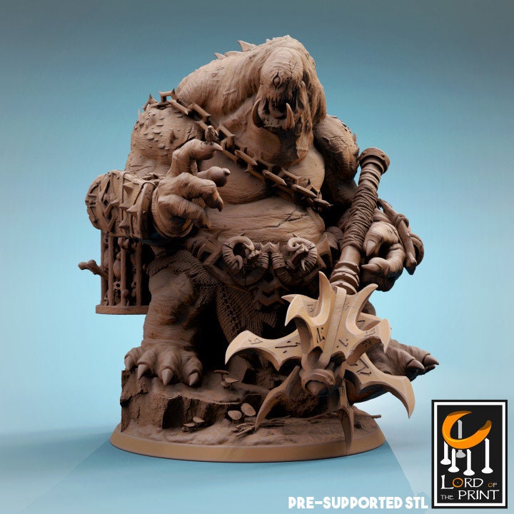 Infernum Cyclops, Lord of the Print | Dungeons and Dragons | Pathfinder | Table Top RPG | 3D Printed Model