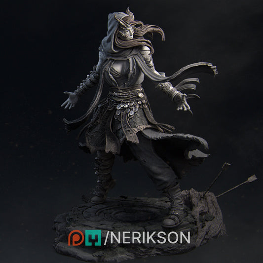 Rowenna the Wild Mage, Powerful NPC, Ernest Nemirovsky | Dungeons and Dragons | Pathfinder | Table Top RPG | 3D Printed Model