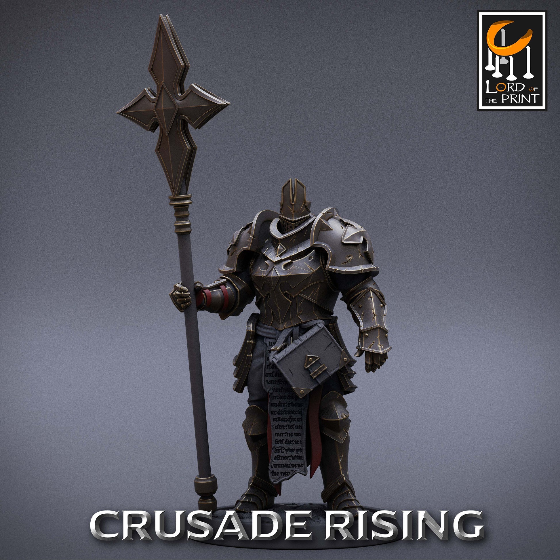 Scepter Crusaders, Lord of the Print | Dungeons and Dragons | Pathfinder | Table Top RPG | 3D Printed Model