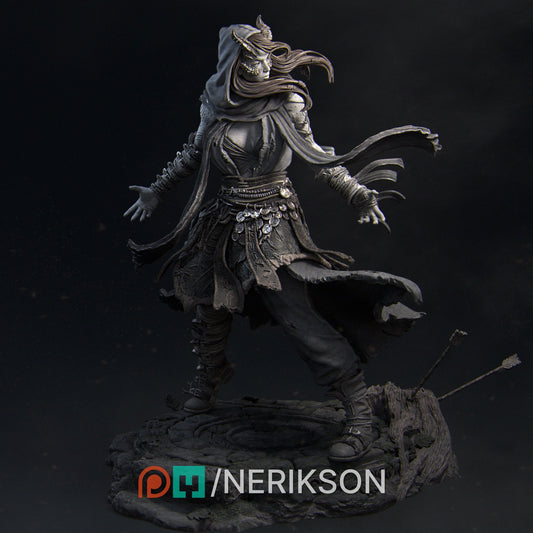Rowenna the Wild Sorcerer, Powerful NPC, Ernest Nemirovsky | Dungeons and Dragons | Pathfinder | Table Top RPG | 3D Printed Model