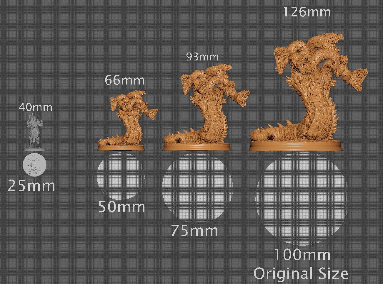 Krakax the Hunger, Evox Art | Dungeons and Dragons | Pathfinder | Table Top RPG | 3D Printed Model