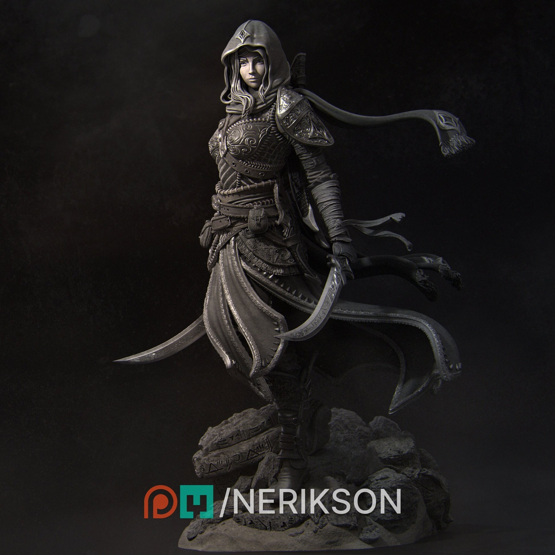 Artemesia, Assassin | Aussie 3D Printed Miniatures and Terrain