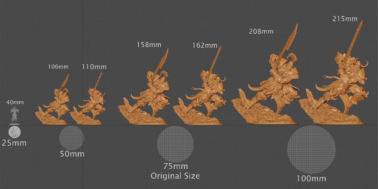 Giants, multiple pose and type options, Lord of the Print | Dungeons and Dragons | Pathfinder | Table Top RPG | 3D Printed Model