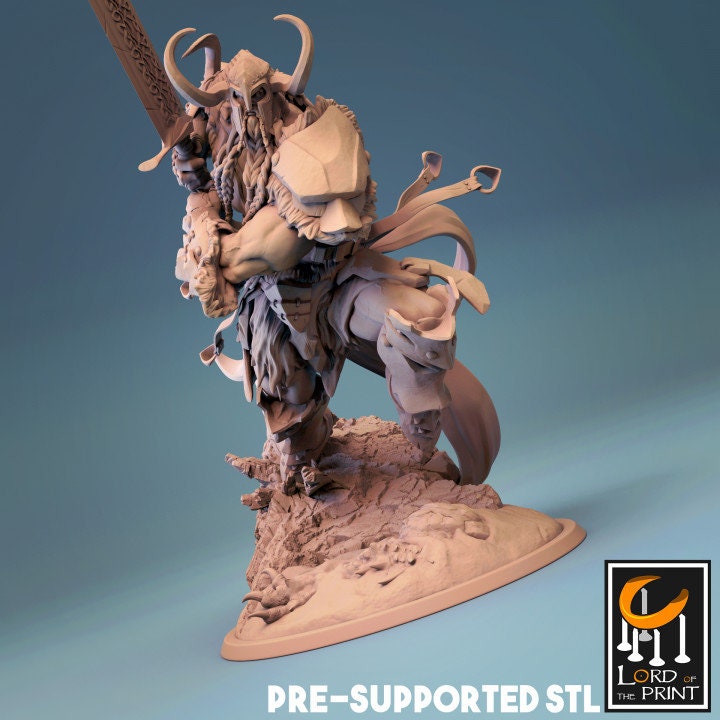 Giants, multiple pose and type options, Lord of the Print | Dungeons and Dragons | Pathfinder | Table Top RPG | 3D Printed Model