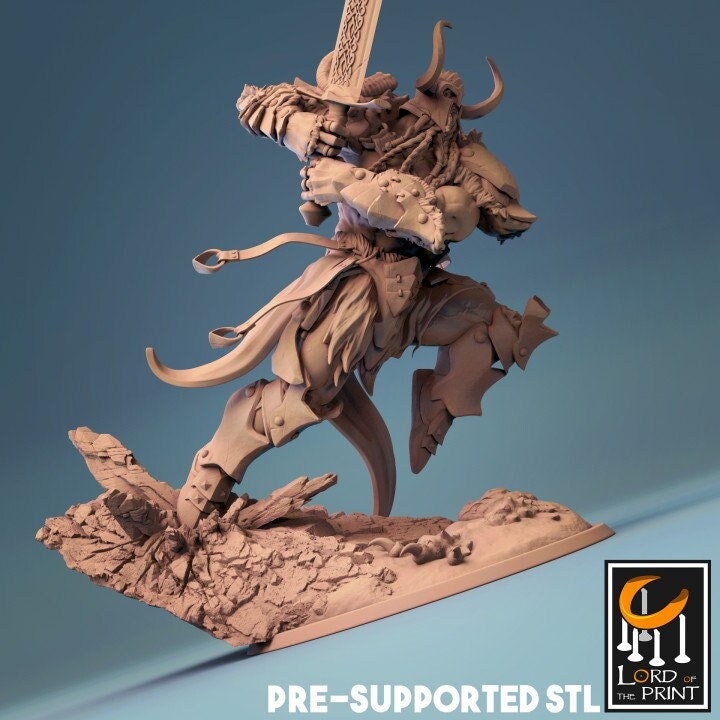 Giants, multiple pose and type options | Aussie 3D Printed Miniatures and Terrain