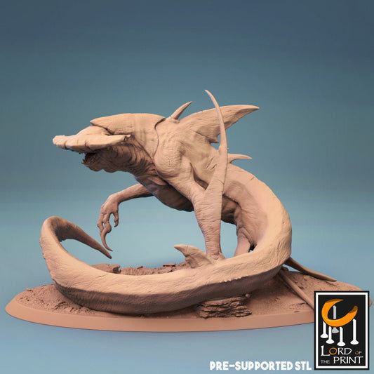 Land Crawlers, Lord of the Print | Dungeons and Dragons | Pathfinder | Table Top RPG | 3D Printed Model