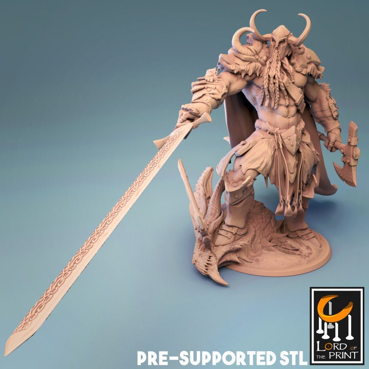 Giants, Multiple type and Pose options, Lord of the Print | Dungeons and Dragons | Pathfinder | Table Top RPG | 3D Printed Model