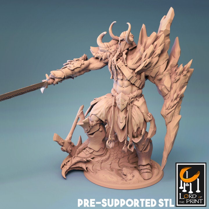 Giants, Multiple type and Pose options, Lord of the Print | Dungeons and Dragons | Pathfinder | Table Top RPG | 3D Printed Model