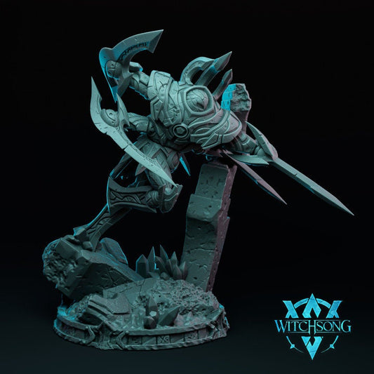 Warhorde Construct, Bust Option, Witchsong Miniatures | Dungeons and Dragons | Pathfinder | Table Top RPG | 3D Printed Model