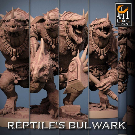 Lizardman Soldiers Pack 2 | Aussie 3D Printed Miniatures and Terrain