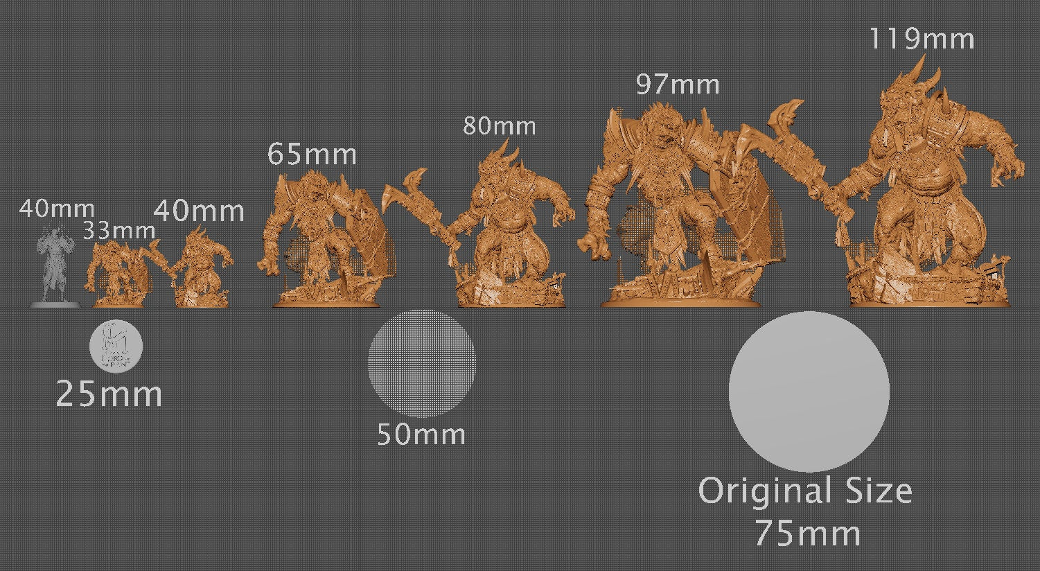 Lizardmen Generals | Aussie 3D Printed Miniatures and Terrain