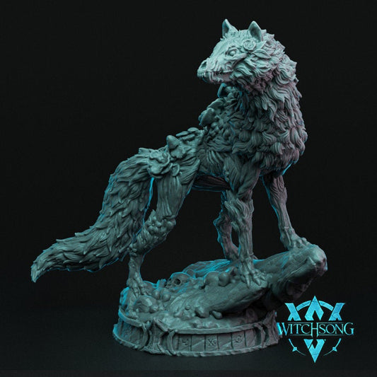 Lyks, Good Boy of the Underworld, Witchsong Miniatures | Dungeons and Dragons | Pathfinder | Table Top RPG | 3D Printed Model