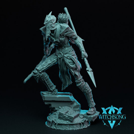 The Faceless Hunter, Witchsong Miniatures | Dungeons and Dragons | Pathfinder | Table Top RPG | 3D Printed Model