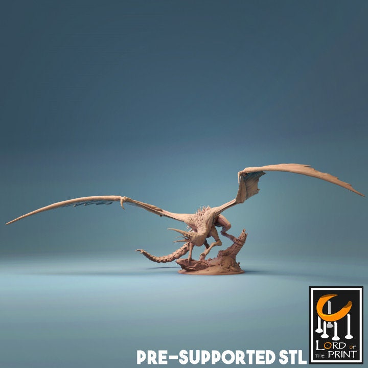 Bloodsucker Dragon | Aussie 3D Printed Miniatures and Terrain