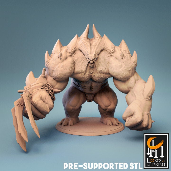 Nemesis, 3 Poses, Lord of the Print | Dungeons and Dragons | Pathfinder | Table Top RPG | 3D Printed Model