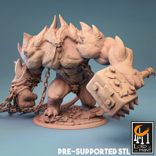 Nemesis, 3 Poses, Lord of the Print | Dungeons and Dragons | Pathfinder | Table Top RPG | 3D Printed Model