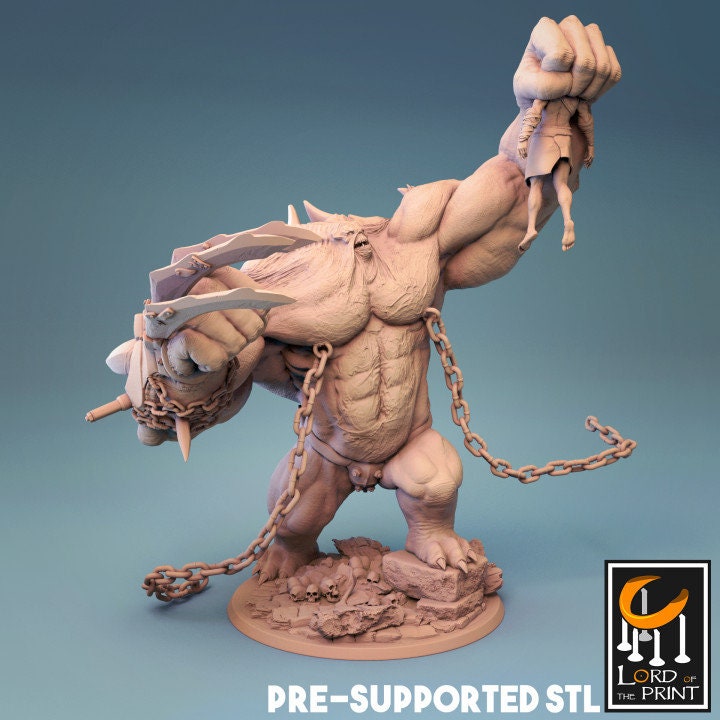 Nemesis, 3 Poses, Lord of the Print | Dungeons and Dragons | Pathfinder | Table Top RPG | 3D Printed Model
