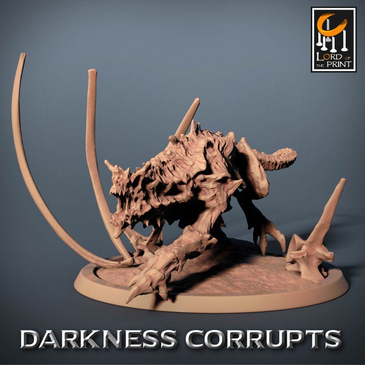 Hellhound Pack, Darkness Corrupts, Lord of the Print | Dungeons and Dragons | Pathfinder | Table Top RPG | 3D Printed Model