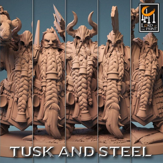 Axe Dwarf Soldiers | Aussie 3D Printed Miniatures and Terrain