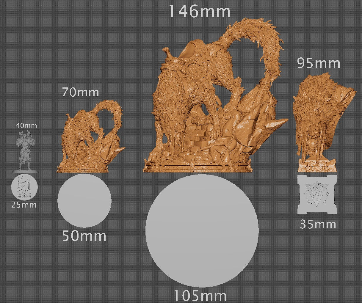 The Dreadhound | Aussie 3D Printed Miniatures and Terrain
