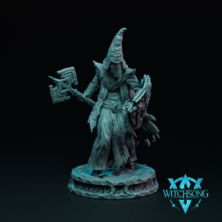 The Faceless Apostles, Witchsong Miniatures | Dungeons and Dragons | Pathfinder | Table Top RPG | 3D Printed Model