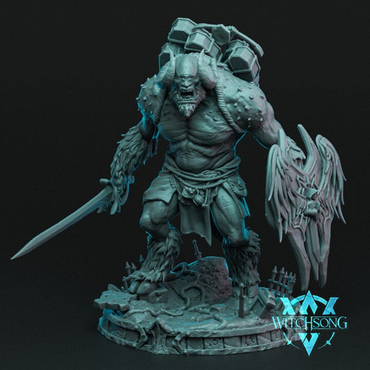 The Tomb Sacker, Bust Option, Witchsong Miniatures | Dungeons and Dragons | Pathfinder | Table Top RPG | 3D Printed Model