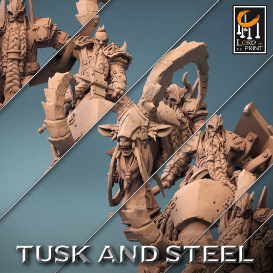 Goat Riders | Aussie 3D Printed Miniatures and Terrain