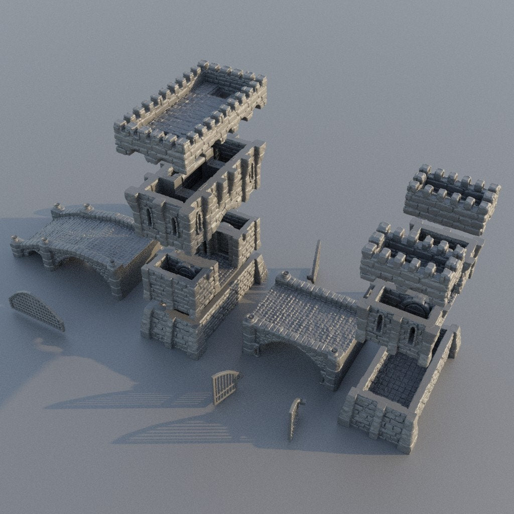 Stone Bridge | Aussie 3D Printed Miniatures and Terrain