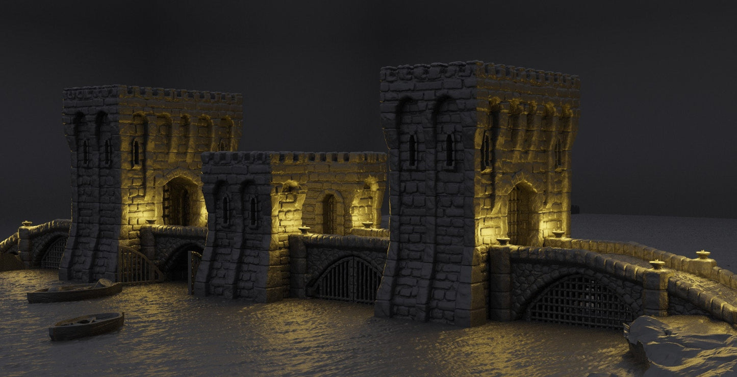 Stone Bridge | Aussie 3D Printed Miniatures and Terrain