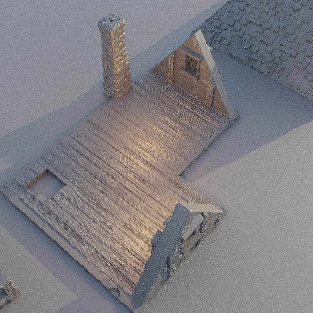 Town Blacksmith, Miniature Land | Dungeons and Dragons | Pathfinder | Table Top RPG | 3D Printed Model