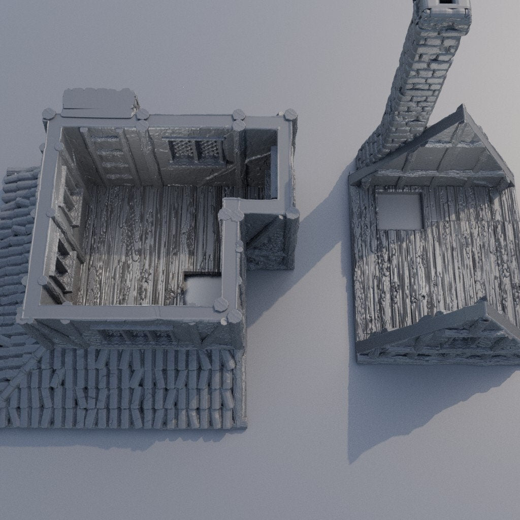 Old Miners House | Aussie 3D Printed Miniatures and Terrain